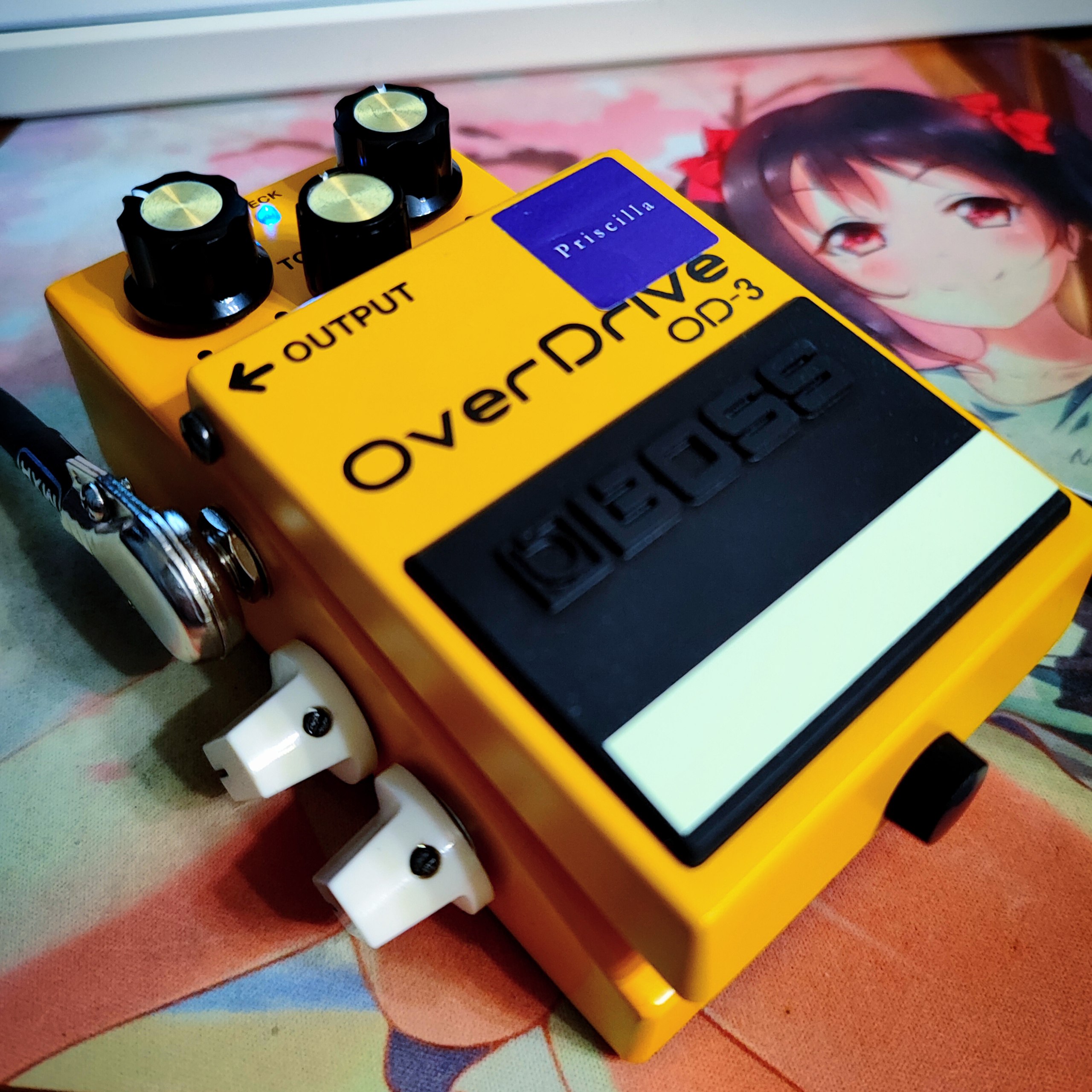 BOSS OD-3 TK/Juko mod + Mid paraEQ